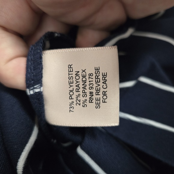 Philosophy Striped skirt Blue XL - Picture 4 of 4